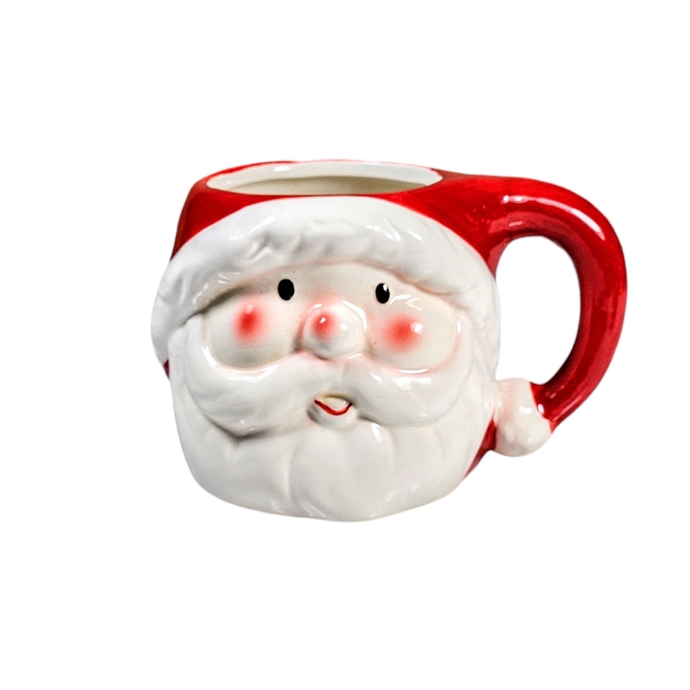 Earthenware Santa Claus Christmas Mug